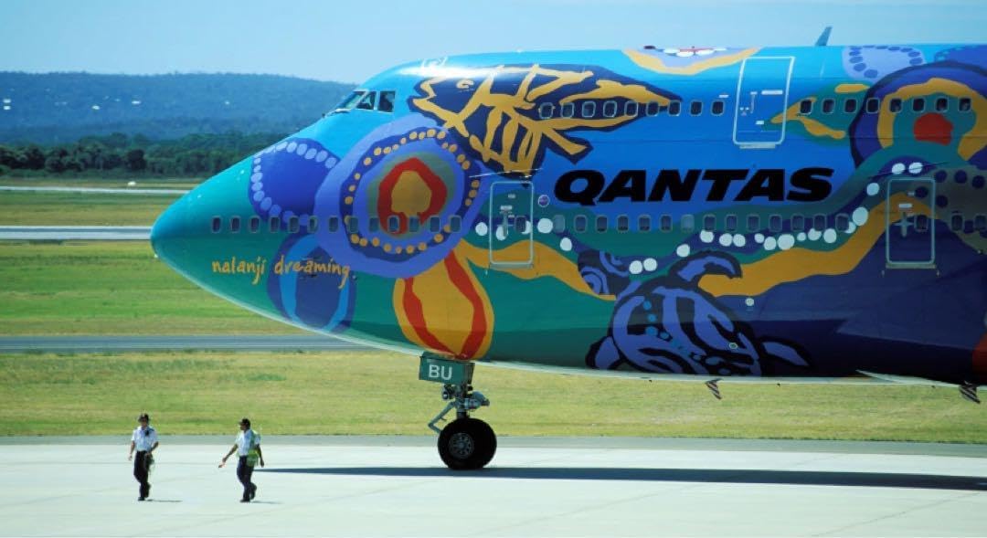 カンタス航空 Airlinertags ボーイング747-300 ニュース画像：カンタス航空 747-400 | FlyTeam ニュース