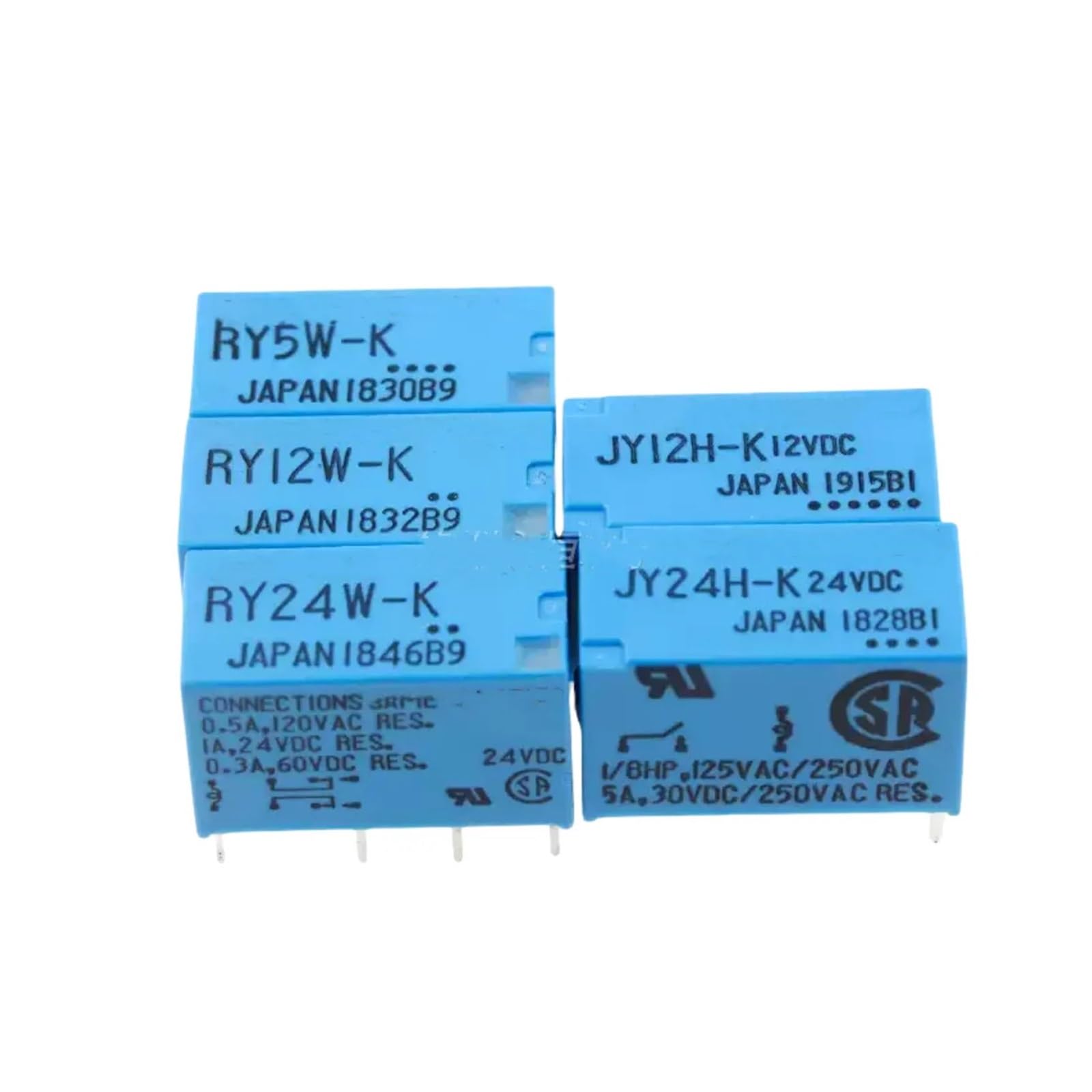 ICXLPMC 10pcs RY5W-K 8PIN 5VDC