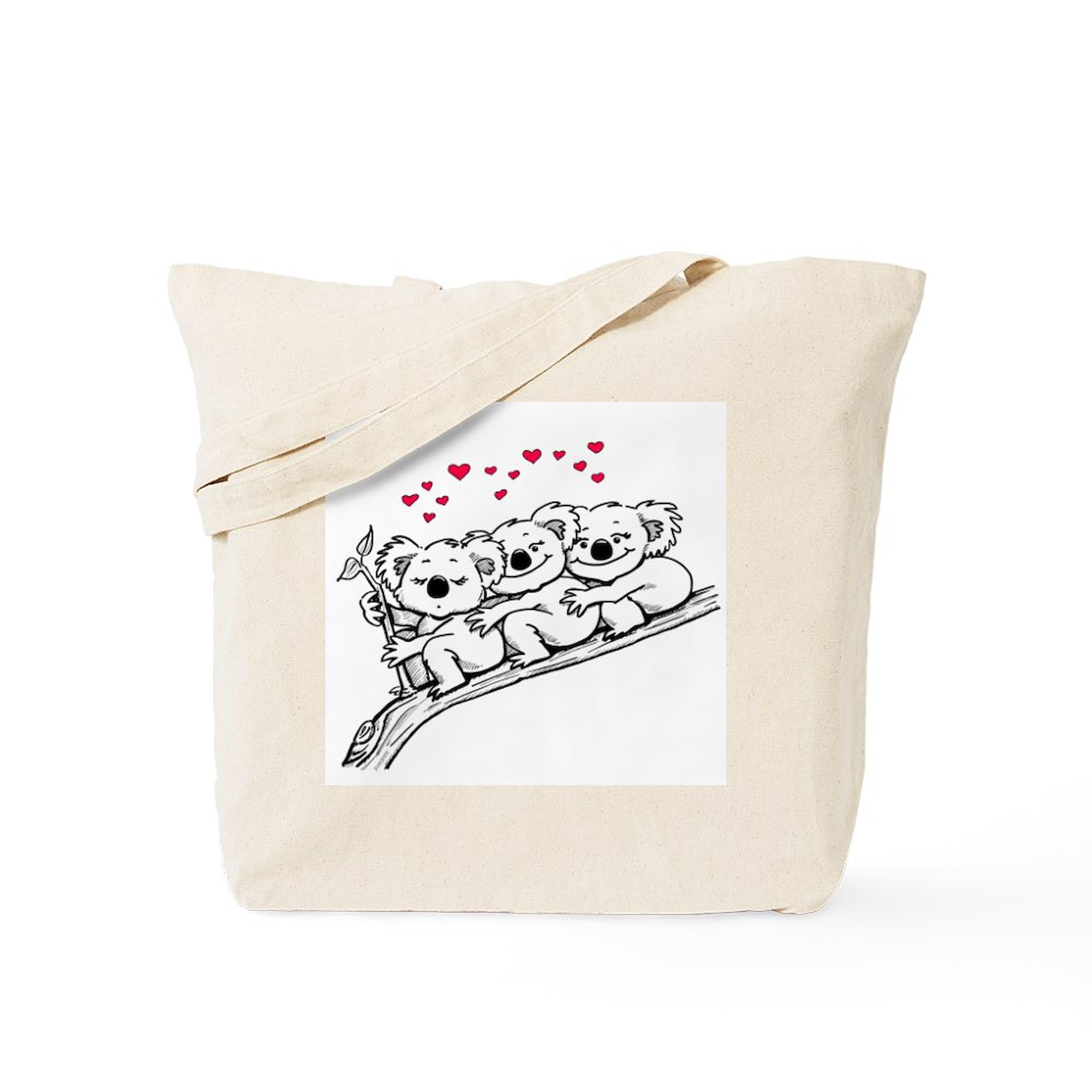 CafePress Natural Canvas Tote Bag – Reusable Shopping Bag, Two Sizes, Professionally Printed Designs