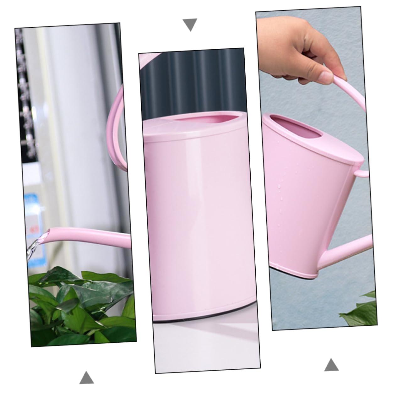 POPETPOP 2pezzi Annaffiatoio Da Giardino Beccuccio Lungo Utile Per Annaffiare Piante Casa e Giardino Manico Ergonomico Per Comodo Utilizzo Per Interni Ed Esterni