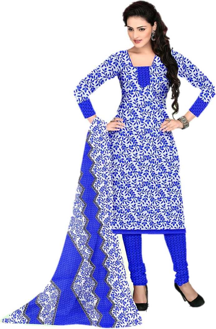 AV Designer Women Crepe Printed Unstitched Salwar Suit Dress Material (Free Size_Multi Color)