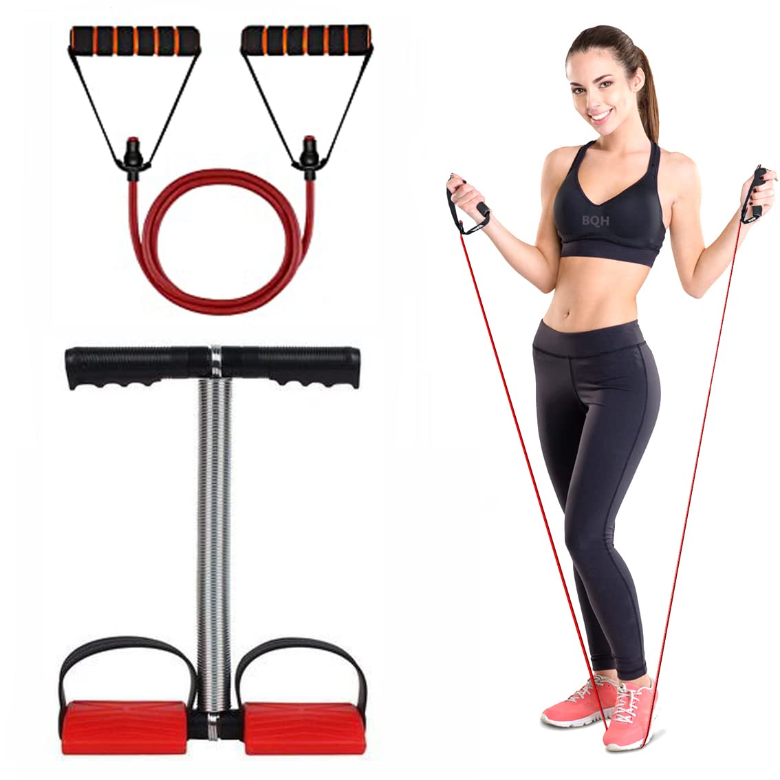 BQH Workout Fitness Combo Includes: Tummy Trimmer, Double Toning Black (B0BPQT86VT) Amazon Price History, Amazon Price Tracker