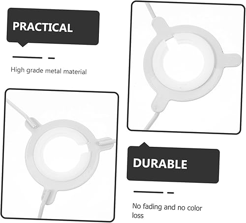 Miniatura 2 de Angoily 3 juegos de pantalla marco de lámpara vintage pantallas de lámpara redonda pantalla lámpara de mesa pantallas colgante jaula de alambre