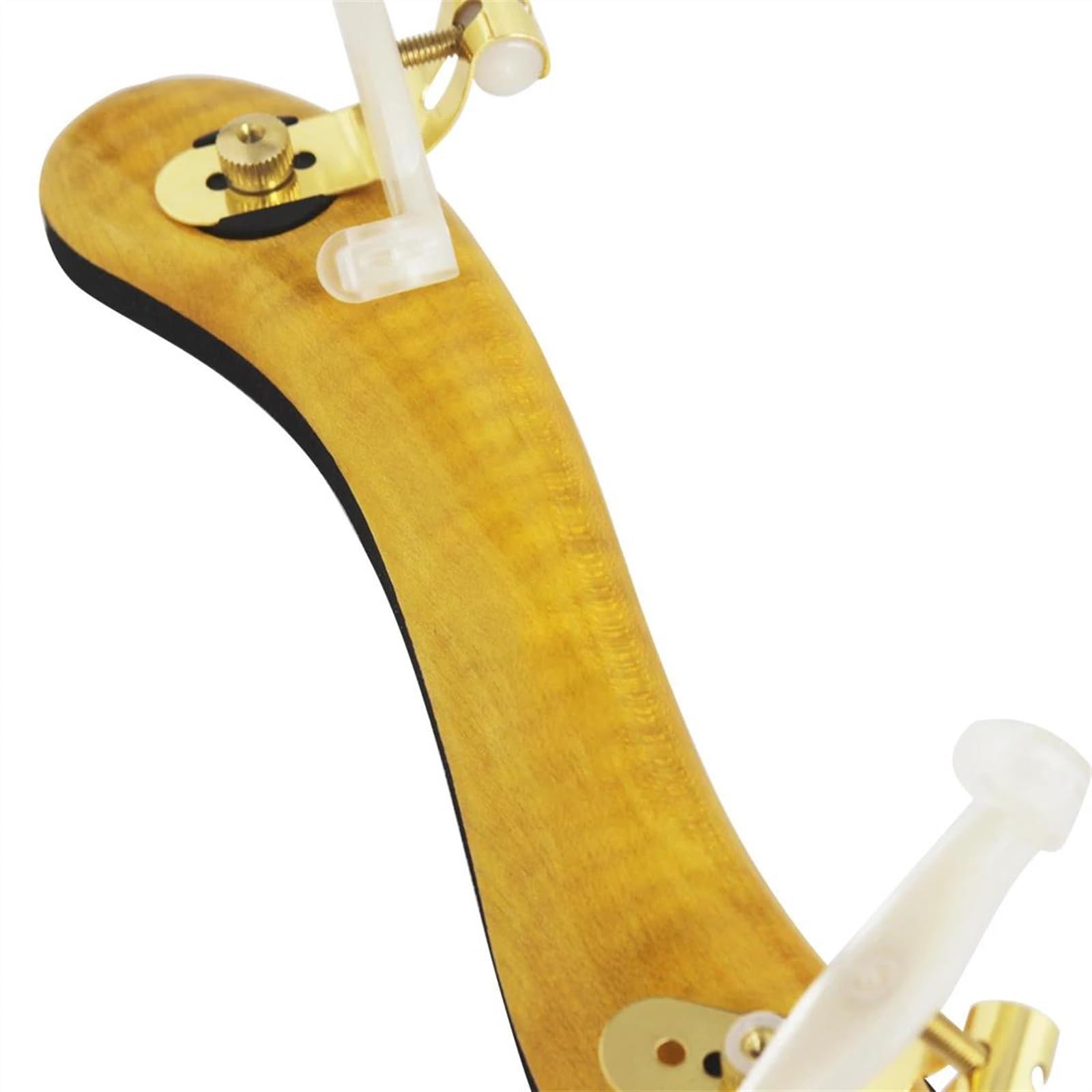 poggiaspalla per violino 4/4 Violino Spalliera Regolabile 1/2 1/4 3/4 Violino Spalliera Morbida Acero Spalliera Parti Di Violino Accessori(1/2-1/4)
