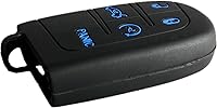 Vista 4 de Funda inteligente para llavero con control remoto, sin llave, para Jeep Grand Cherokee Dodge Challenger Charger Dart Durango Journey Chrysler 300