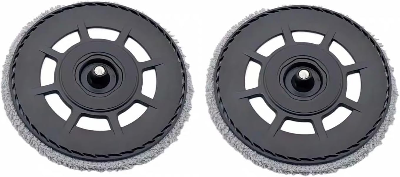 Mop holder and matching mop pad for the Dreame robot vacuum cleaner, compatible with the X50, X40, S40 (2x Mop Pad Holder (with mop pads))