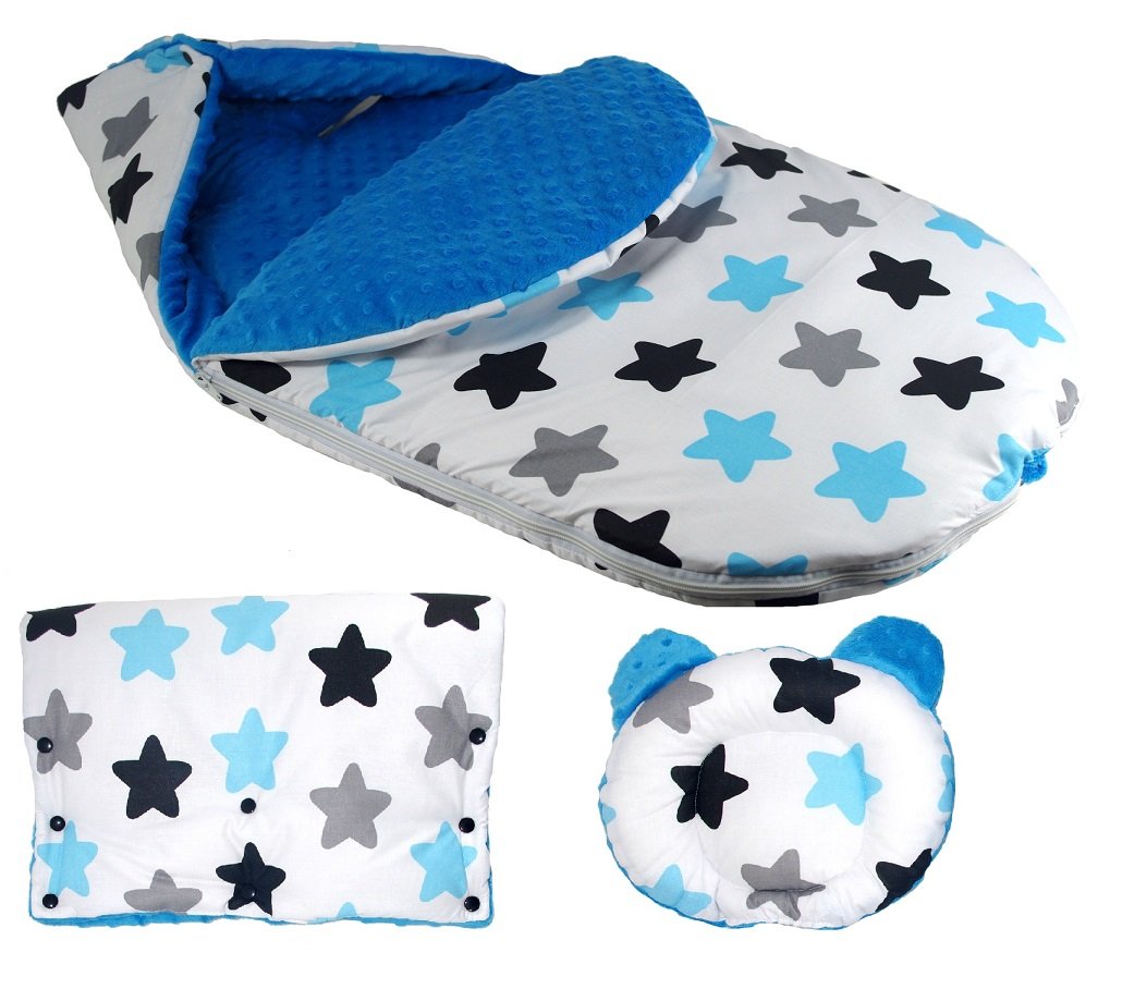 Baby Toddler Stroller cossytoes Buggy Liner Padded pram FOOTMUFF/HANDWARMER/PRAM Pillow (3 pcs Set M Size, 5)