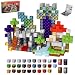 Mileonaim 100PCS Magnetic Blocks Building Toys for Kids - 0.8in Magnet Cubes Portal Theme Toddler Toys, STEM Preschool Educational Sensory Construction Set, Birthday Gifts for Boys Girls Age 3-8