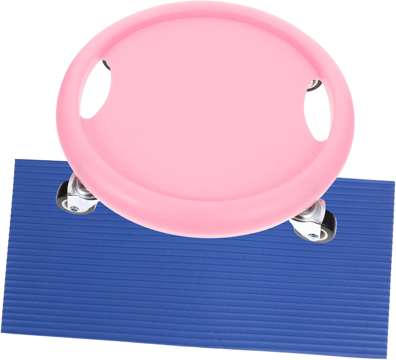 Milisten Sliding Discs for Exercise Dual-Sided Abdominal Training Plate Fitness Equipment for Home Workouts Knee Pad Included for Core Strengthening and Stability Training Random Color