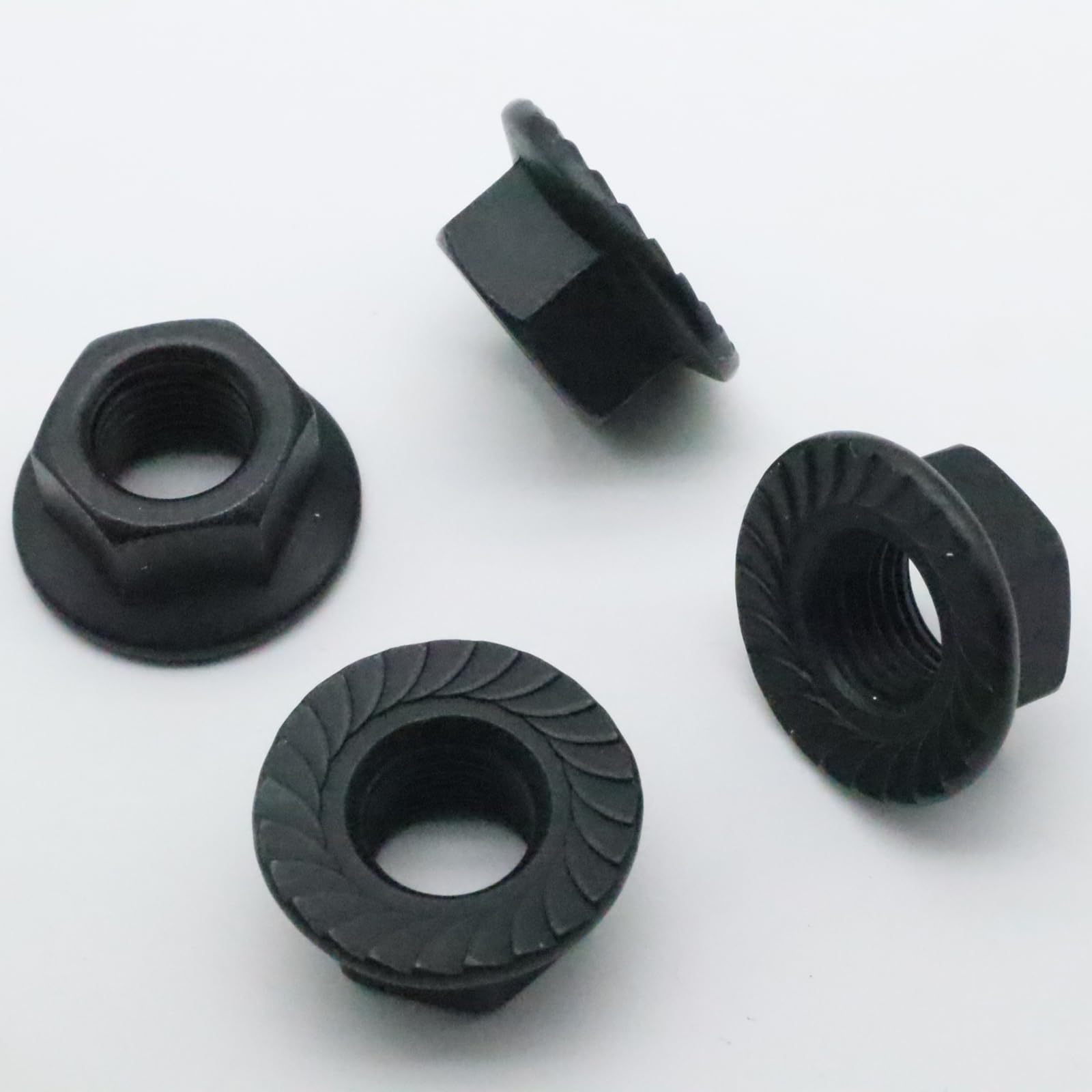 M12 Flange Nuts - 20 Pack, Carbon Steel -3 M12 Flange Nuts - 20 Pack, Carbon Steel -3