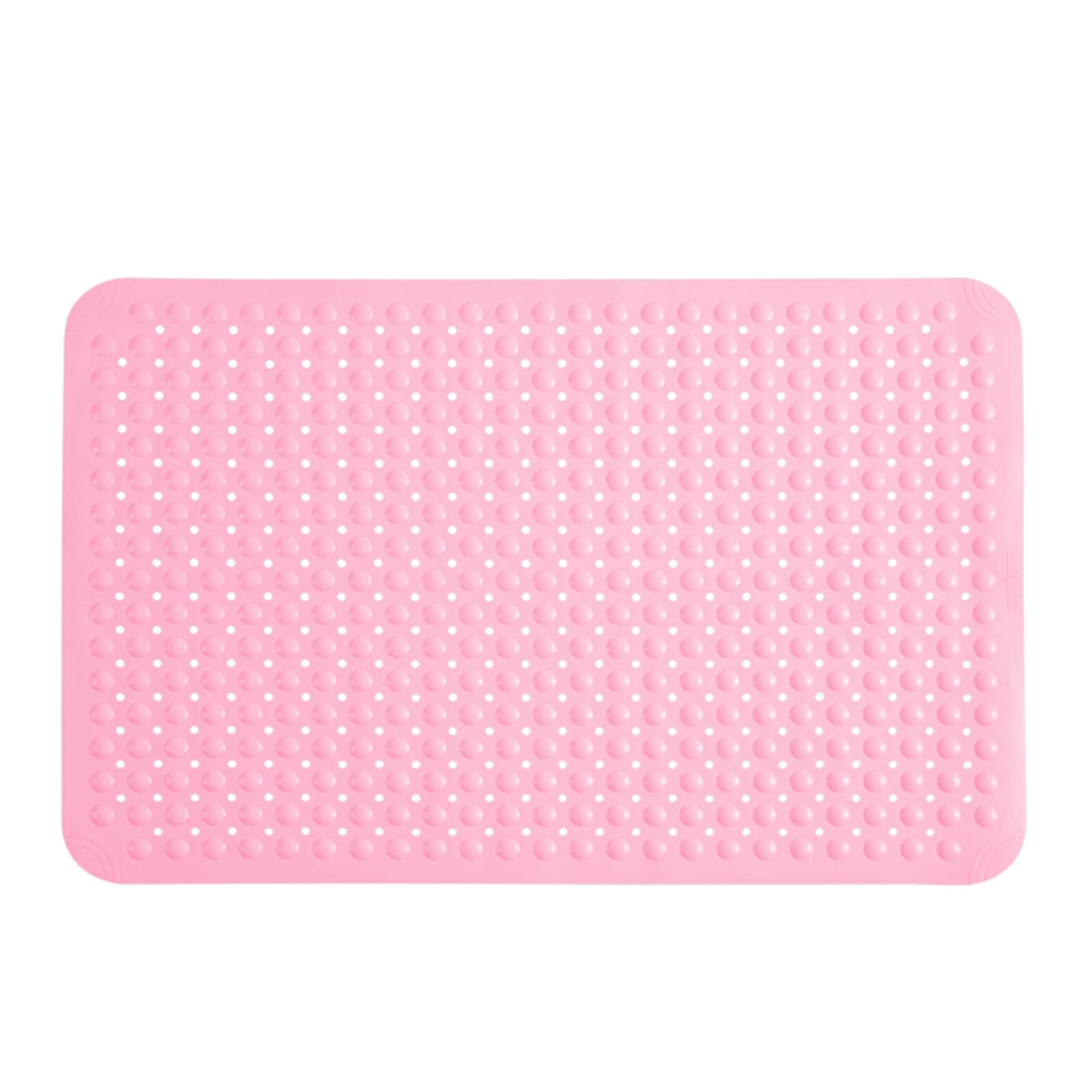 Tappetino Bagno con Ventose, Multiuso Tappetino Doccia Materiale TPE Antiscivolo Tappetino Doccia e da Vasca di Bagno, per Bagni, Cucine, Balconi (Pink,580×880mm)