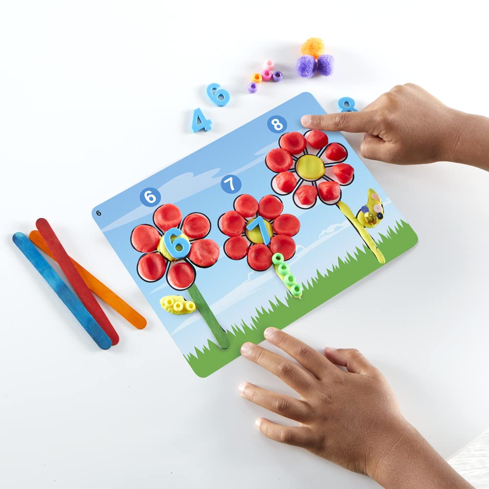 Learning Resources Kit de Actividades para Contar y clasificar, Juego con Piezas Sueltas, Juguetes sensoriales, motricidad Fina, Juguetes para Aprender a Contar, Juguetes Montessori, 3+