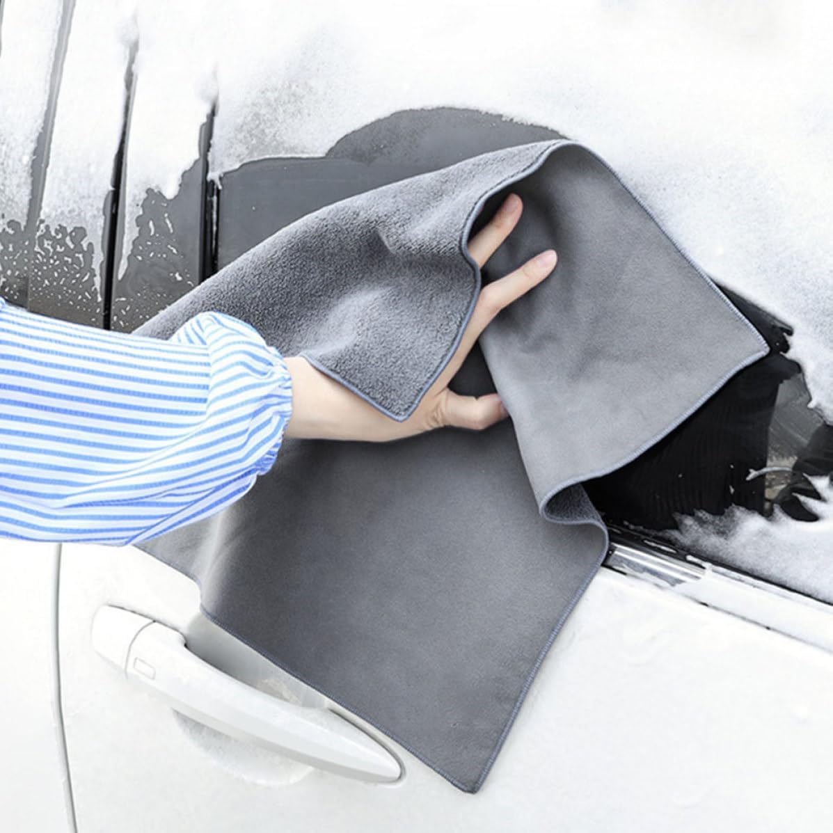 Thick Car Wash Drying Towel Fiber Cleaning Cloth for Interior Care