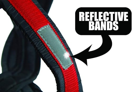 Miniatura 7 de Arnés de trineo profesional de Neewa, arnés para tirar, arnés Husky, arnés de Mushing, arnés X Back para perro ejercicio, ciclismo, esquí, trineo