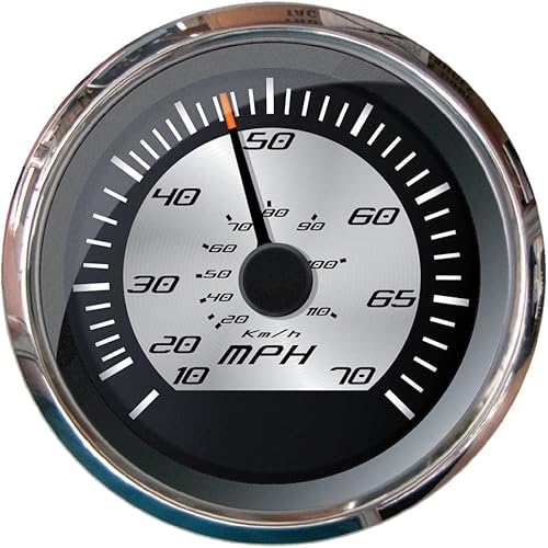 Faria Beede F22011 Platinum Velocímetro (70 MPH) - 4' (Pitot)