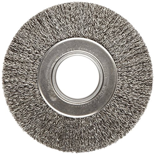 Weiler 804-03100 Trulock Wide Face Crimped Wire Wheel, 7