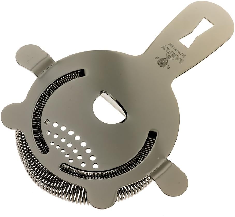 Barfly Bar Strainer, O/S, Gun Metal Black