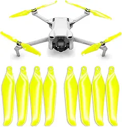 Master Airscrew Hélices Stealth para DJI Mini 3 - Cor elétrica, 4 hélices no conjunto