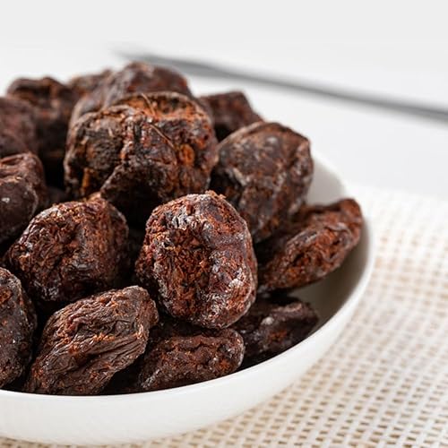 Miniatura 4 de Ciruelas secas, frutas conservadas confitadas y ciruelas secas, aperitivo instantáneo, semillas de ciruela, fruta preservada, caramelo de fruta