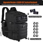 45L Military Tactical Backpack, Molle Backpack, Hiking Daypacks