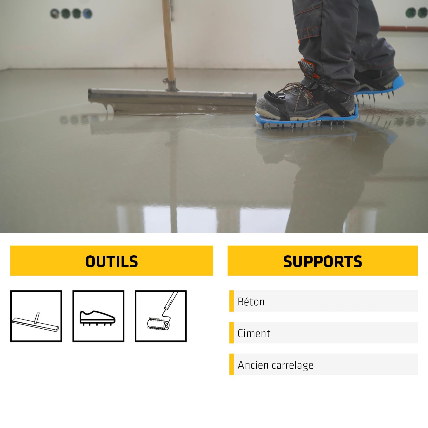 SIKA - Mortier ragréage autonivelant pour sol - Sikafloor 110-25kg