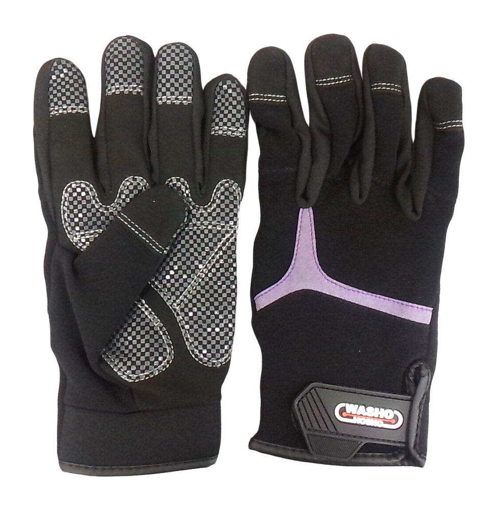 Amazon | 和勝 俺のグローブ 黒・青 M WASGBBUM | リガー手袋 | 産業