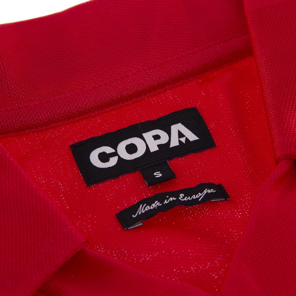Copa - España 1984 - Camiseta de fútbol Retro - Hombre - Roja