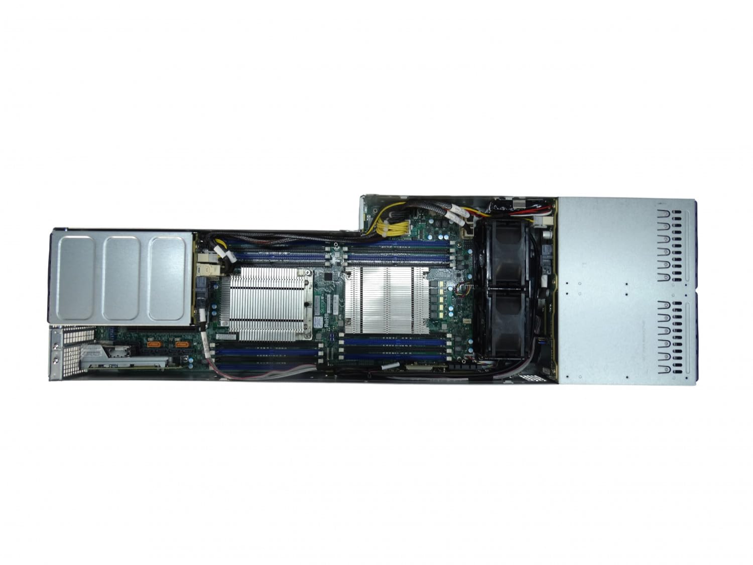 Supermicro SuperServer F628R3-RC1B+ 4U 4-Node NVMe, 8 x Xeon E5-2640 V4 2.4GHz 10-Core CPU, 4TB Memory, 16x 7.68TB SSD, 10GbE SFP+, Rails (Renewed)