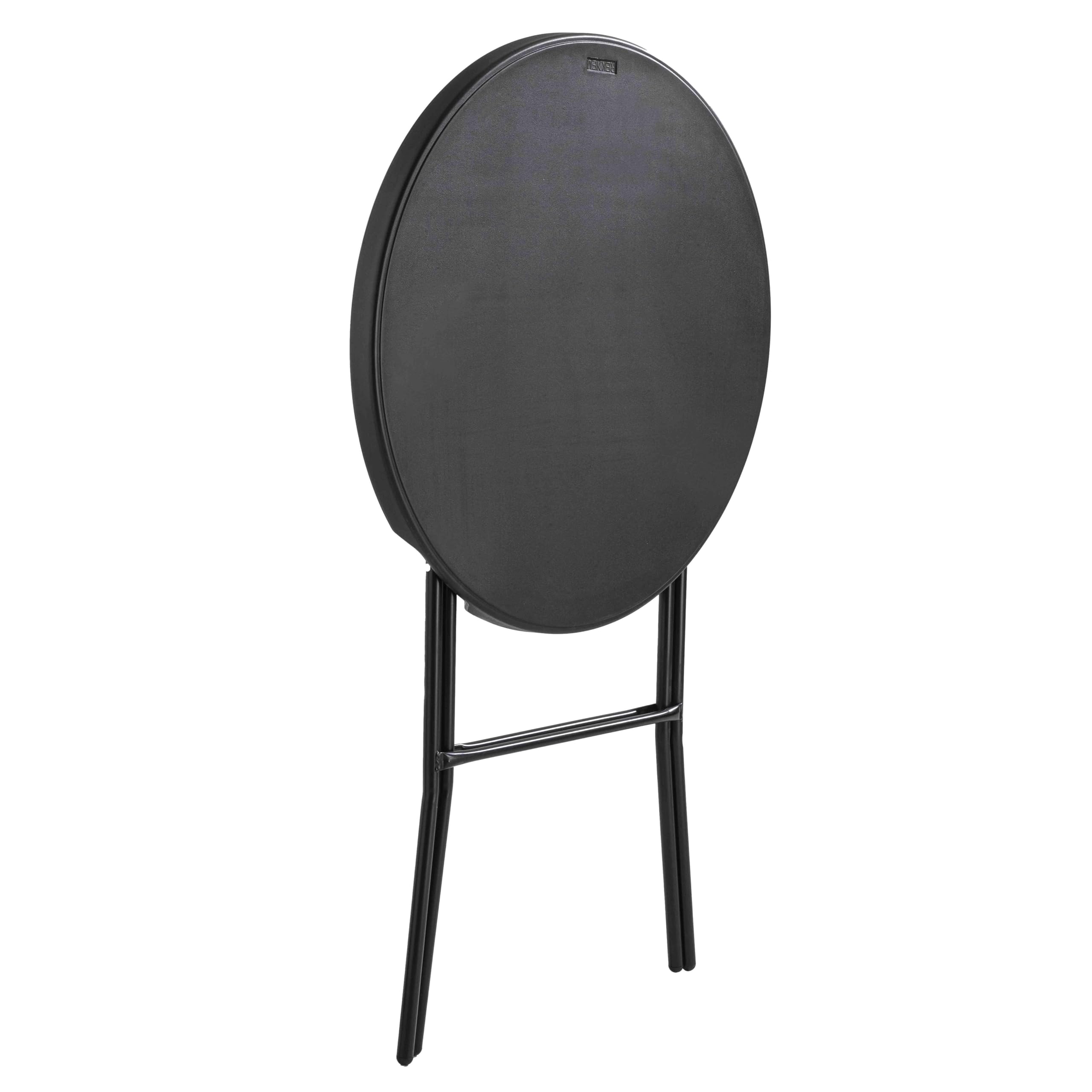 Mange-Debout Pliant Noir 110x80 cm