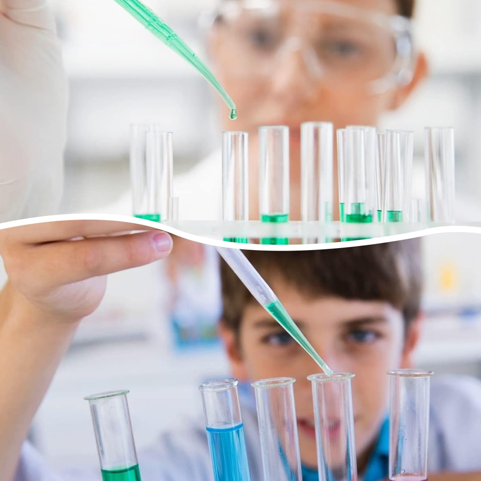 30 pipet do wielokrotnego użytku, 3 ml, przezroczyste pipety pomiarowe, pipety transferowe do laboratorium, klasy, eksperymentu