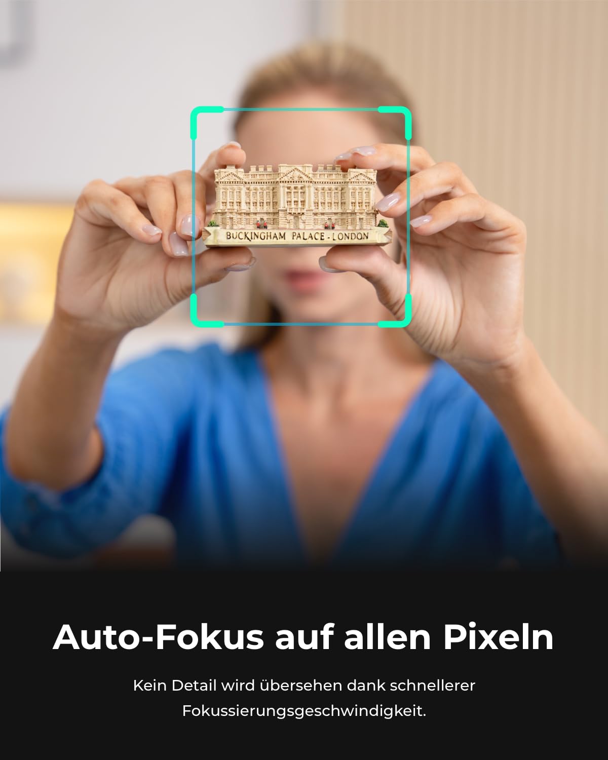 OBSBOT Tiny 2 - PTZ 4K Webcam mit KI-Tracking, Sprachsteuerung, Gestensteuerung, Autofokus, USB3.0, Mehreren Modi, Webcam für PC, Konferenzen, Streaming, Videotelefonate, Zoom.