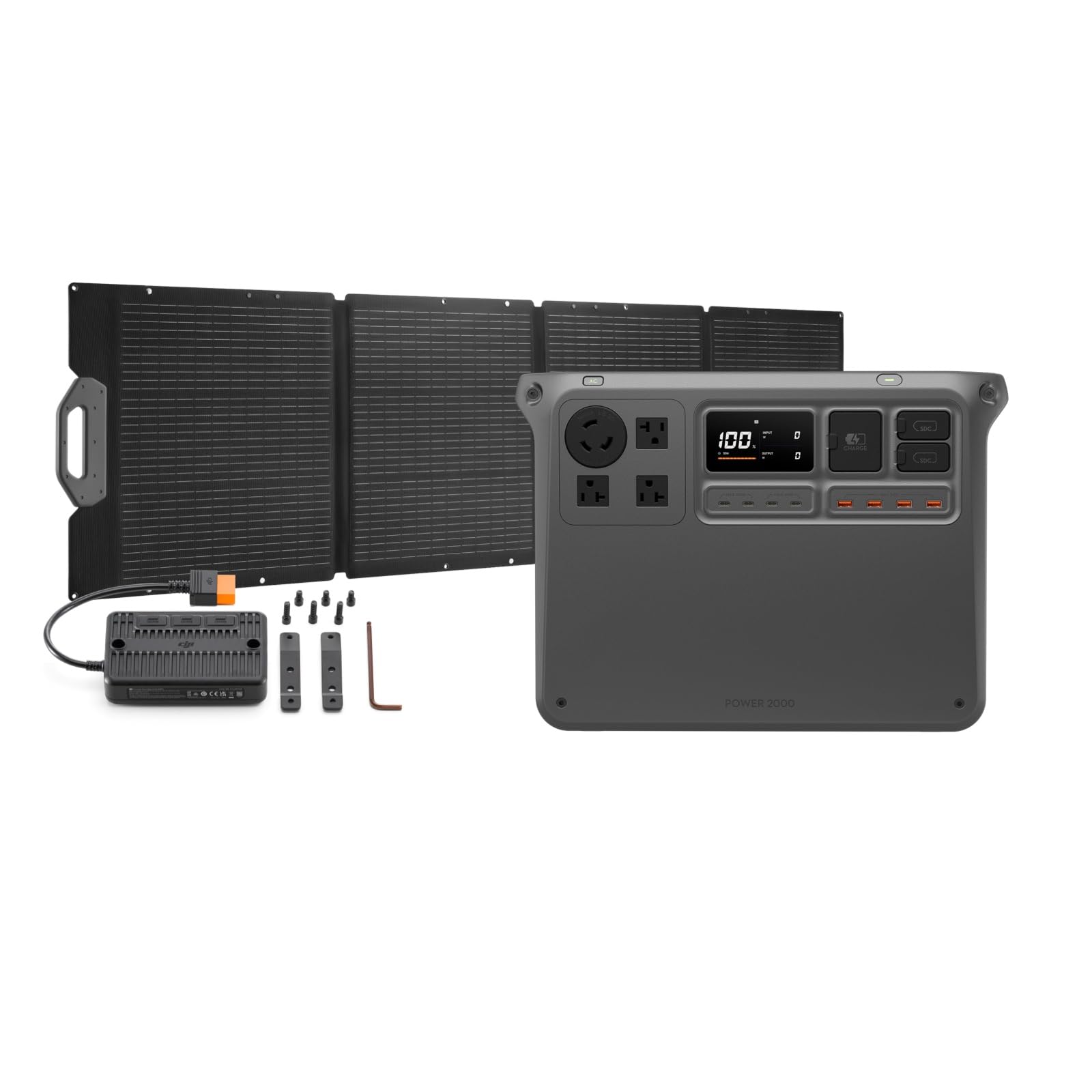 Amazon.co.jp: DJI Power 2000 ポータブル電源+200W折りたたみ式