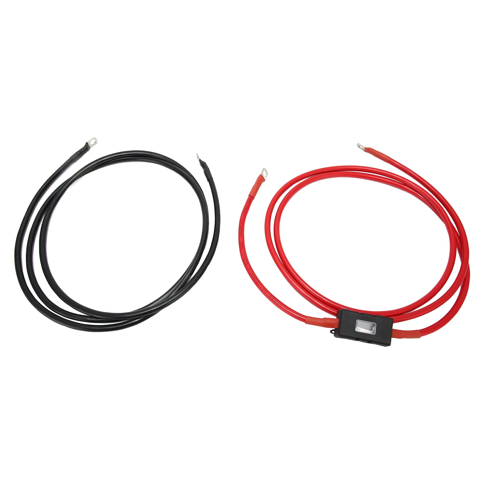 Inline-Draht-Sicherungshalter, Kupferkern, 5 AWG, Robuste Ausführung für den Stromanschluss von Solarautos und Schiffen (5m)