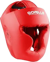 Capacete Boxe Muay Thai Protetor de Cabeça Confortável Resistente Artes Marciais MMA Gorilla