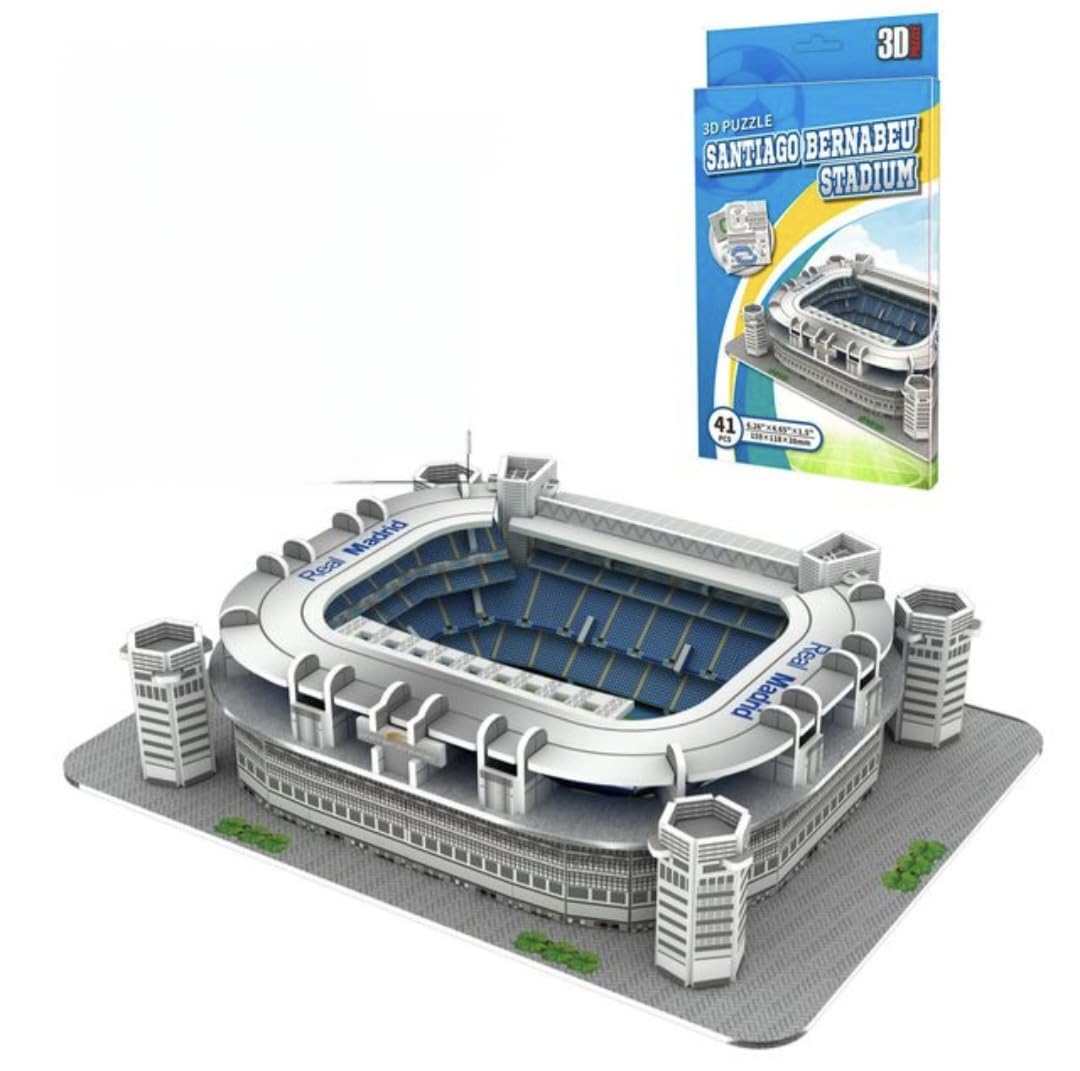 3d Bernabeu Football Stadium Model Collectible Jigsaw Puzzle