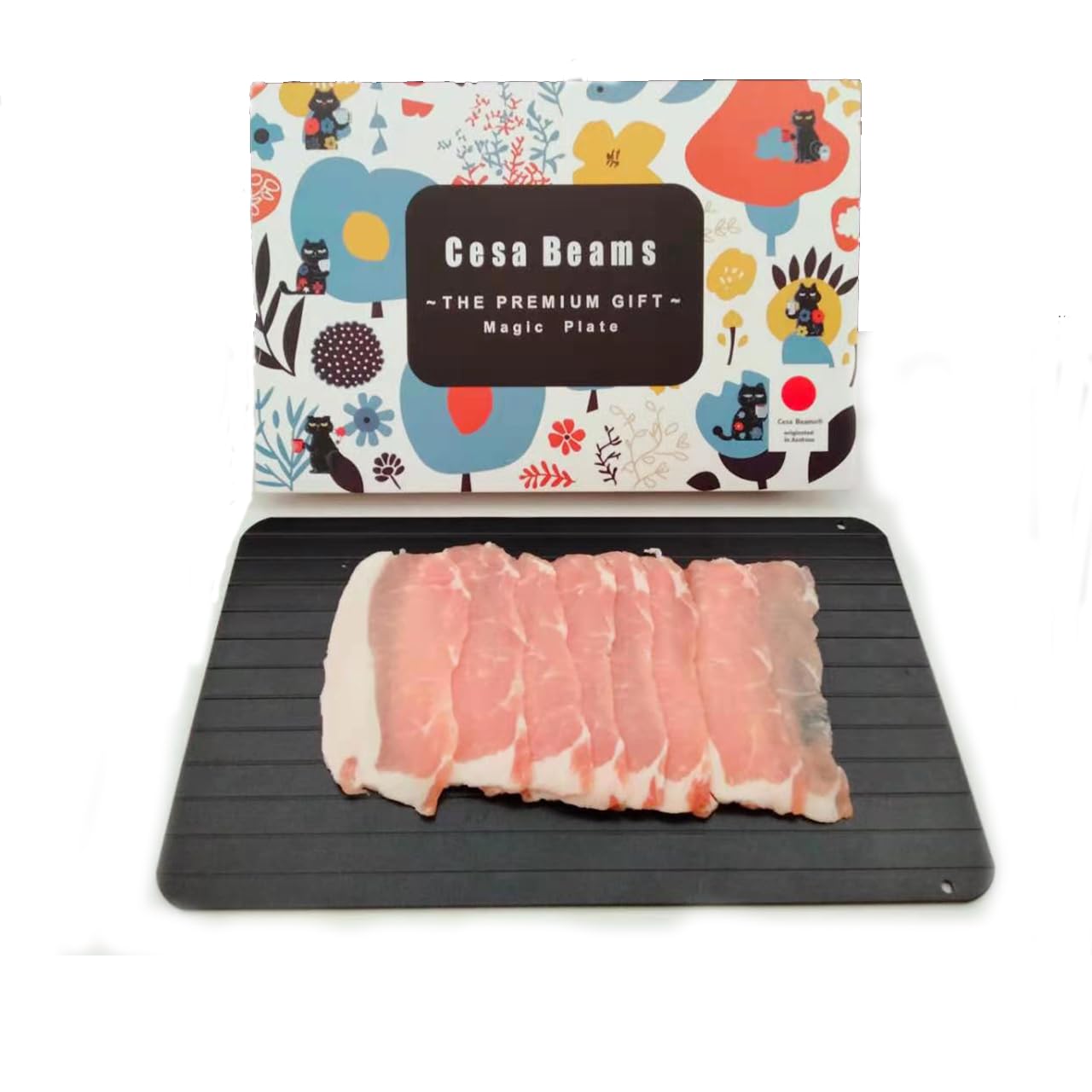 Amazon｜cesa beams 2024年 正規品 3.2mm 解凍プレート 急速解凍 冷解