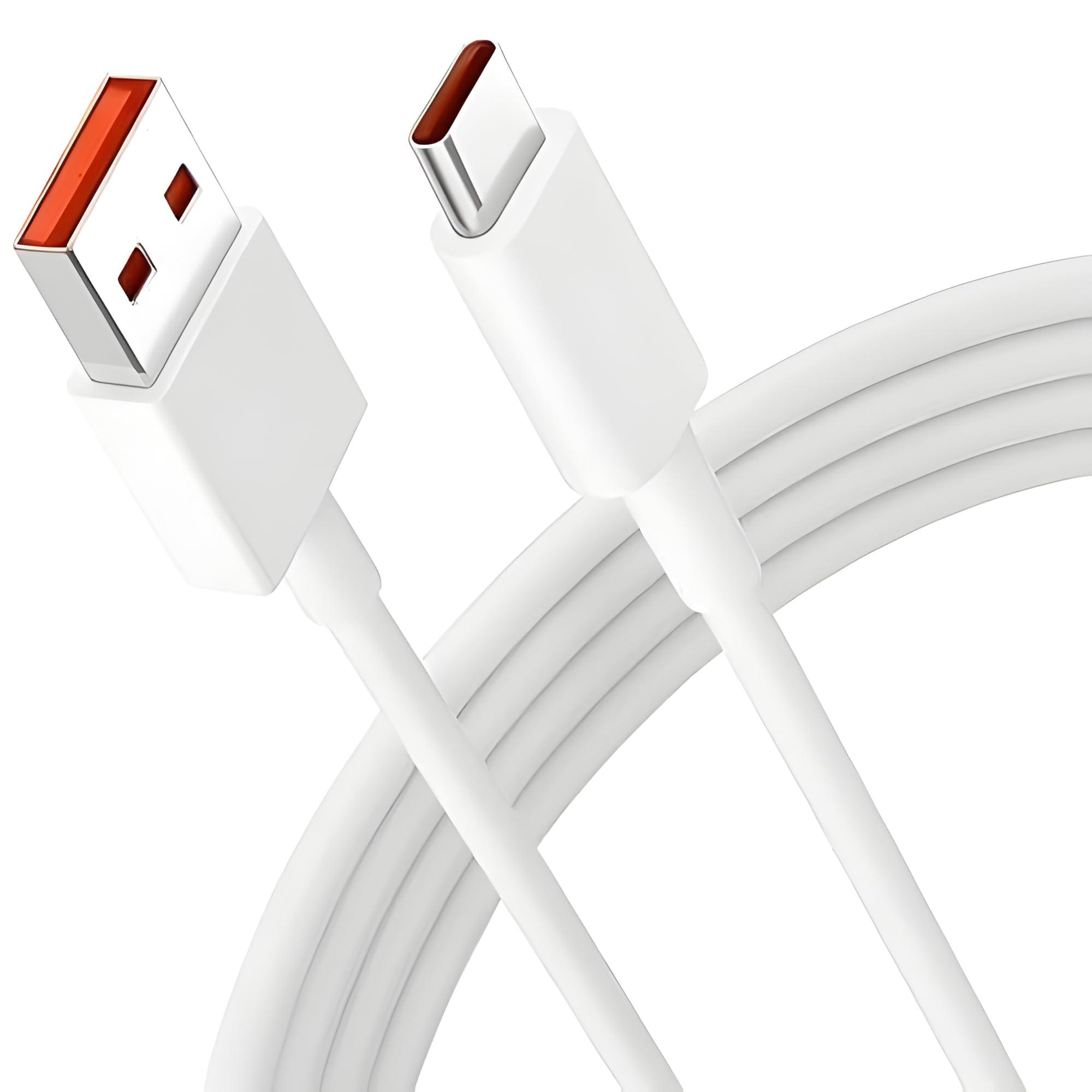 AIBEX USB A to Type-C 25W Fast Charging Cable 1M High Speed Data Transfer Cord Compatible with Samsung Galaxy A20s / A21 / A21s / A30 / A31 / A41 / A50 / A51 / A52 / A70 / A71 / A9, Laptops (White)-image-15
