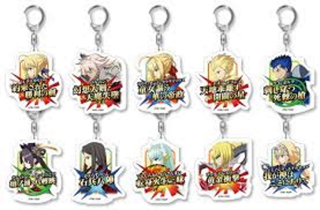 GOOD SMILE COMPANY HS15240 Fate or Grand Order Noble Phantasm Command Cards Trading Acrylic Keychain Figure
