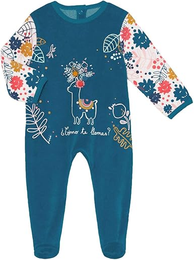 Petit Beguin Pyjama Bebe Velours Lamapampa Taille 18 Mois Amazon Fr Vetements