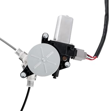 BOXI Front Left Driver Side Power Window Regulator with Motor Fits for Honda Civic 2001 2002-2005 (2 Door Coupe only, with 4 pin Plug) 72250-S5P-A02