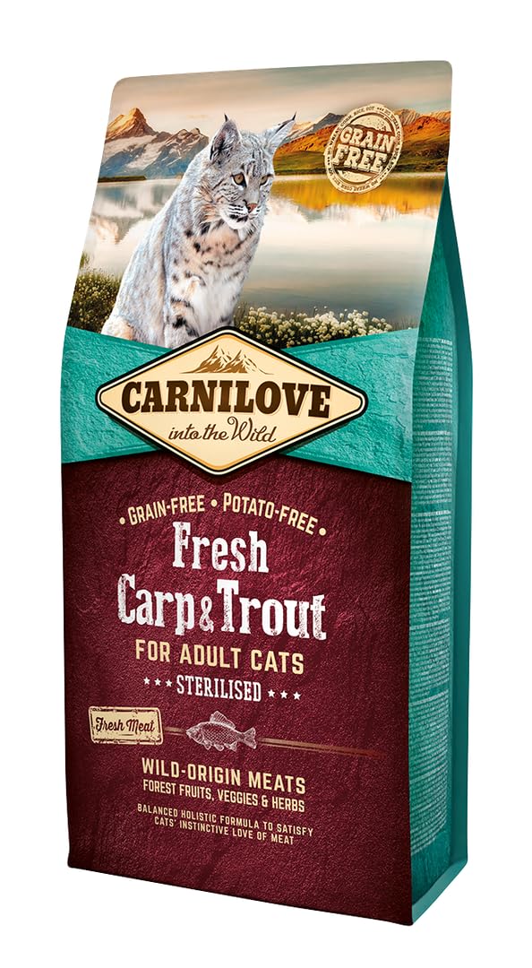 Fresh Carp & Trout for Adult Cats 2kg