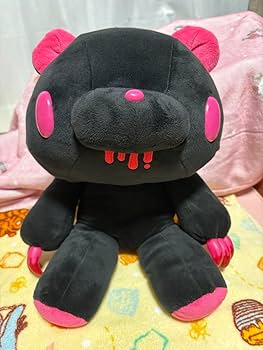 Amazon.co.jp: グルーミー ぬいぐるみ 黒 ピンク : おもちゃ