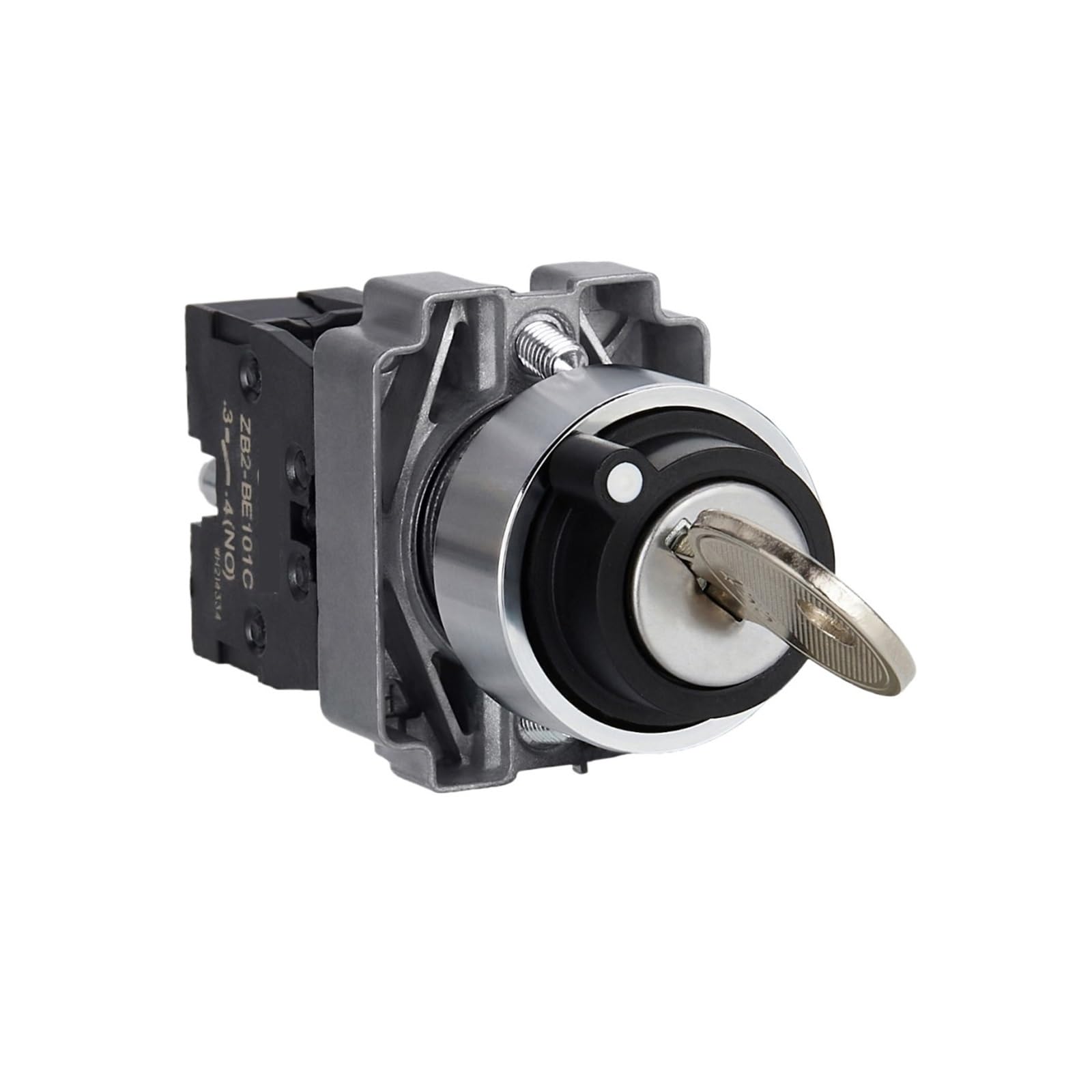 Sélecteur à clé XB2BG pour verrouillage d'armoire électrique XB2BG53