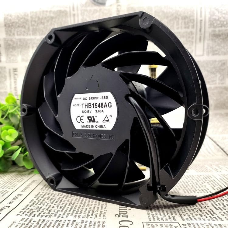 for THB1548AG DC 48V 3.60A 172×150×51mm 17CM High Airflow Booster Fan for Automotive & Industrial Use(4 Wire E3)