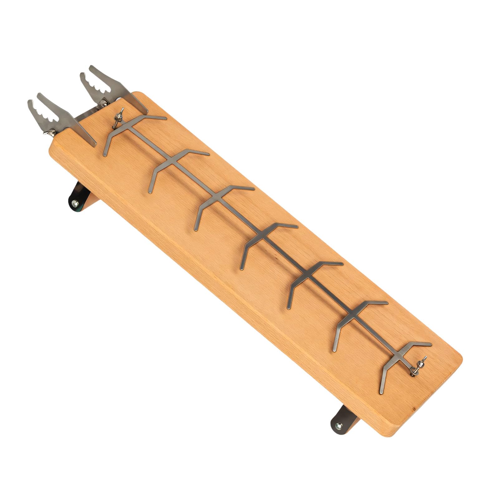 DSLKGWE Premium Salmon Cooking Face with Customizable Stainless Steel Clamps for Perfectly Prepared Fish Every Time Tension Adjustable Barbecue Clamp