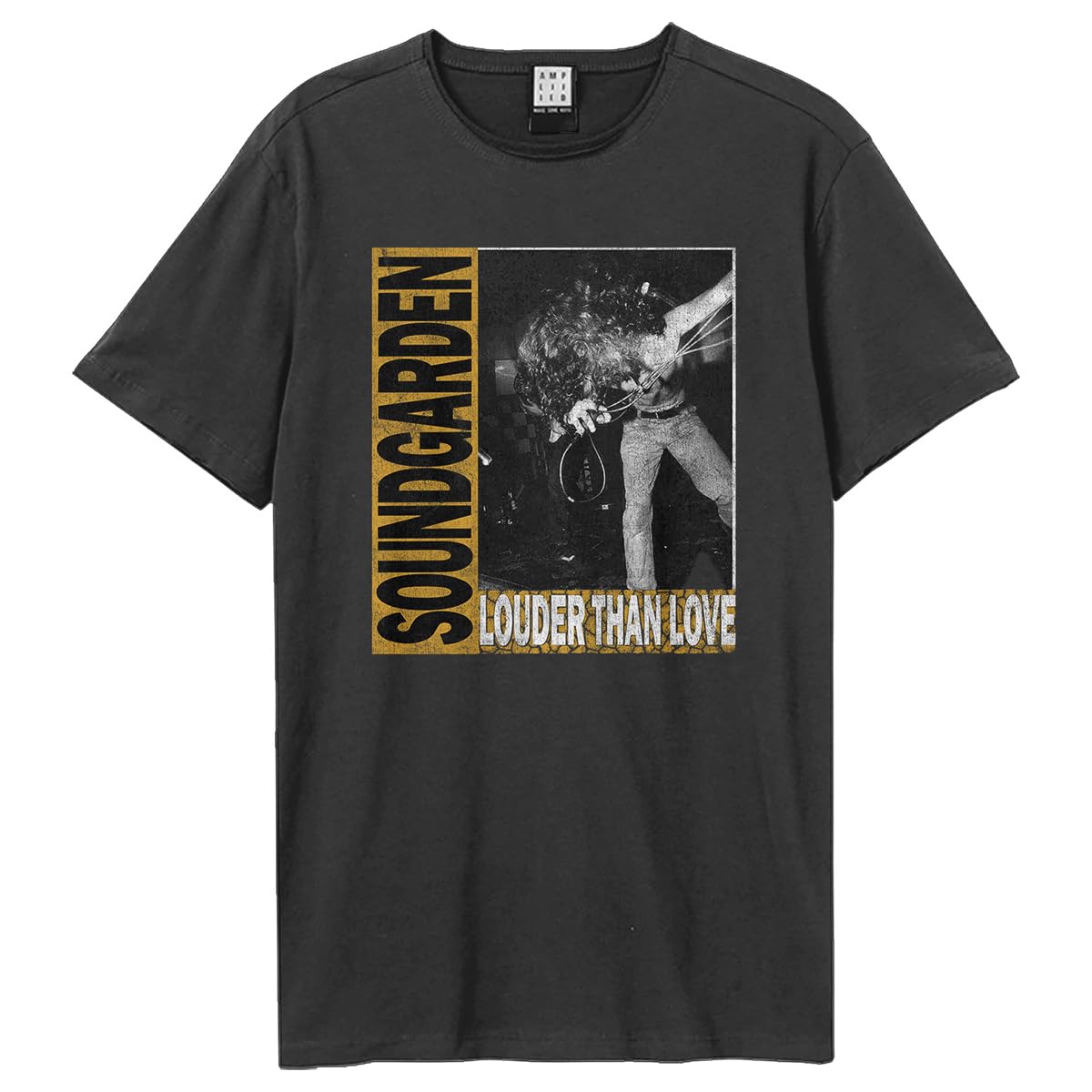 Amplified Soundgarden Louder Than Love Graphic Tee Shirt Charcoal XL