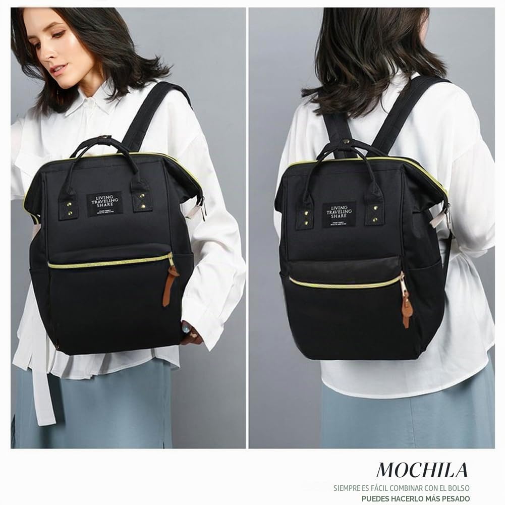 Mochila Bebe Maternidad, Cochecito para Pañalera y Bolsa Pañales, Porta Bolso de Mum Paseo Silla Walking, Bebes Carro Mochilas Pañaleras