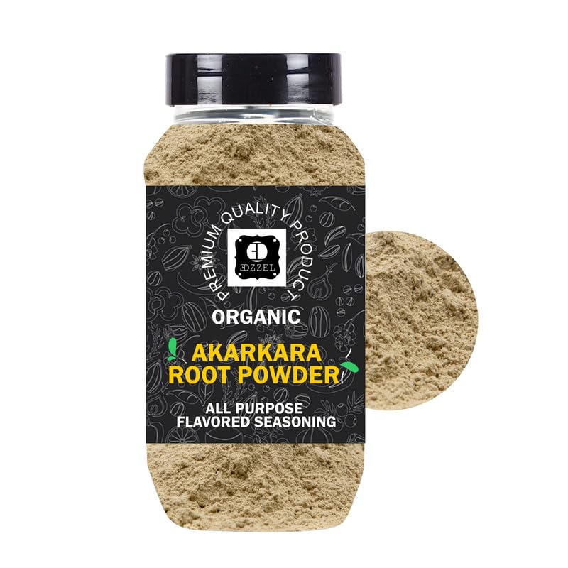 EDZZEL Natural Akarkara Root Powder 6 Oz / 170.10 Gram ( SET Of 1 )