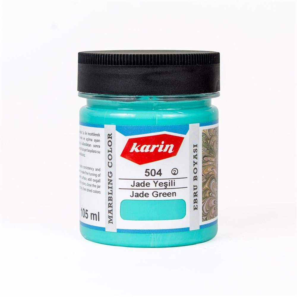 Karin Ebru Boyası 105ml - Jade Yeşili 504