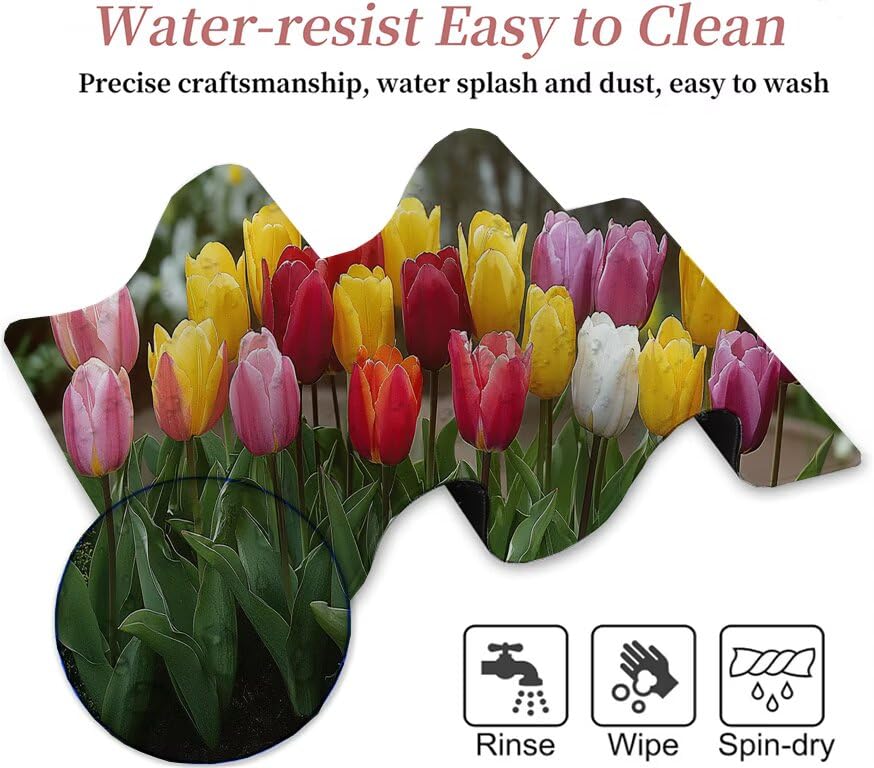 Tapis de souris antidérapant lavable pour corriger le manque de place